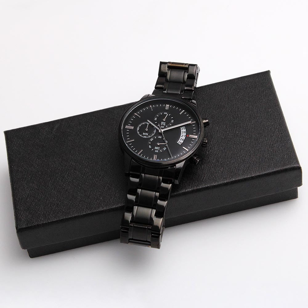 To Our Grandson Gift, Engraved Watch, Gift for Grandson Graduation / Birthday