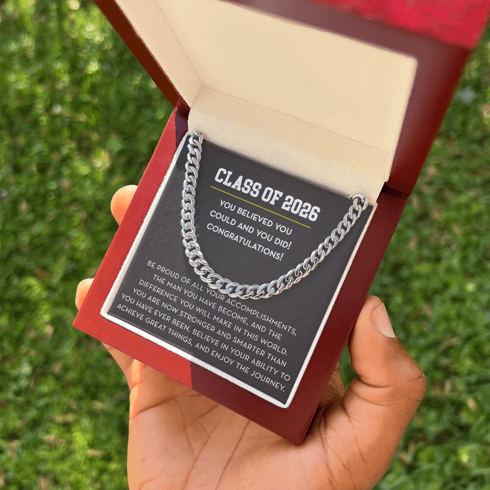 Class of 2026 Graduation Gift for Him, Gift for Graduate