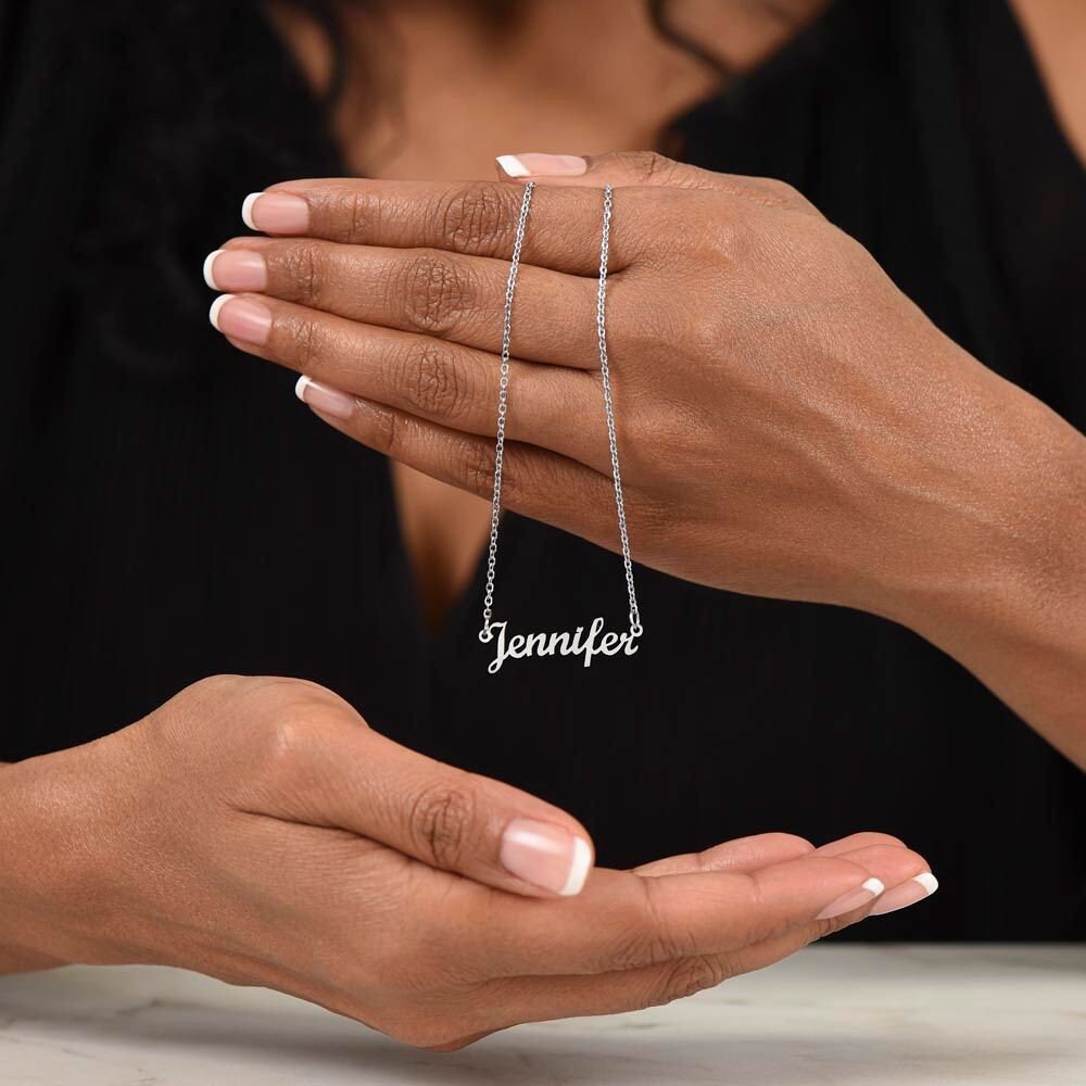 Bridesmaid Proposal Jewelry, Will You Be My Bridesmaid Gift, Bridal Party Custom Name Necklace
