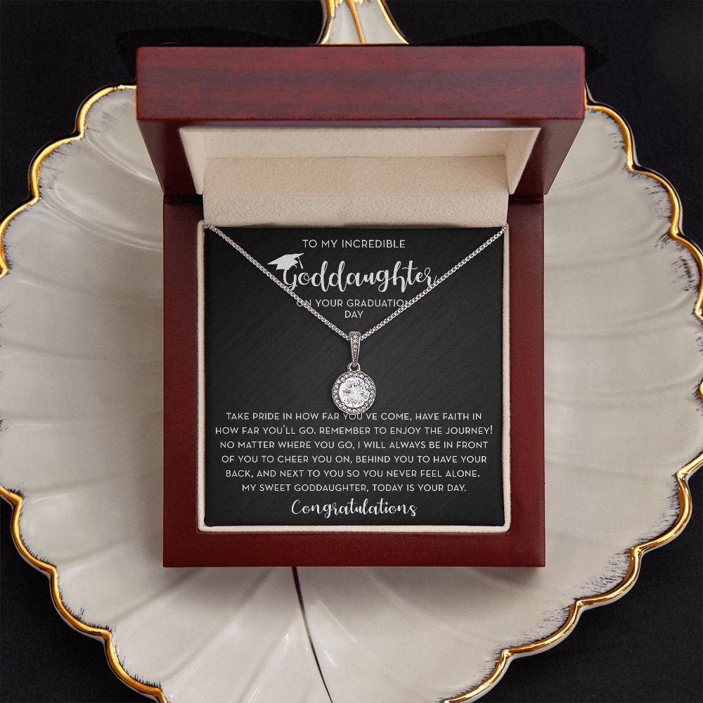 Goddaughter Graduation Gift, Graduation Gift for Goddaughter, Graduation Necklace, Gift from Godmother, High School / College Graduation