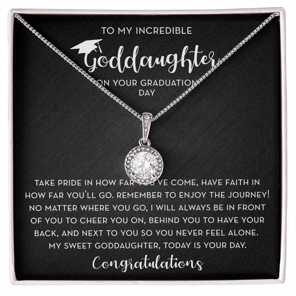 Goddaughter Graduation Gift, Graduation Gift for Goddaughter, Graduation Necklace, Gift from Godmother, High School / College Graduation