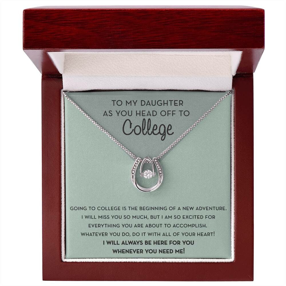 Gift for Daughter Going to College, Going Away to College Jewelry