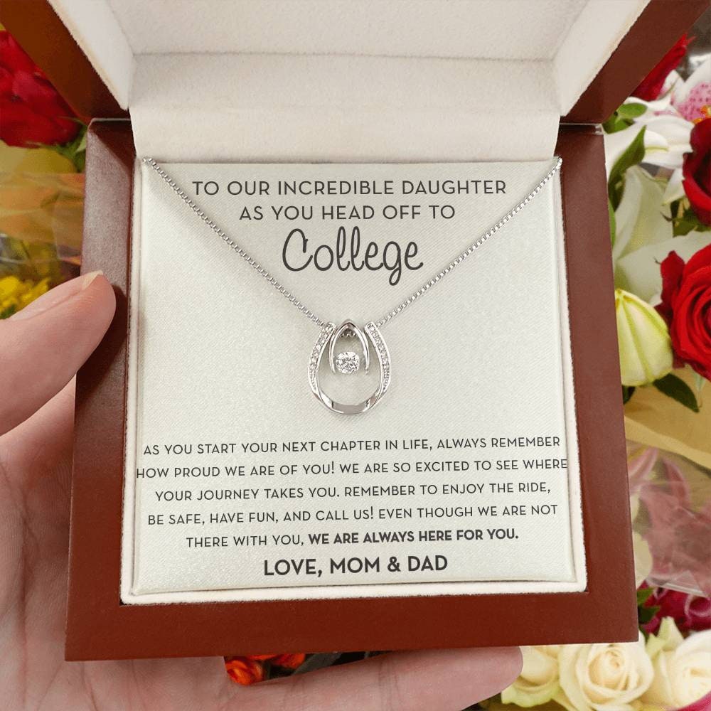 Gift for Daughter Going to College, Gift from Mom and Dad, Going Away to College Gift