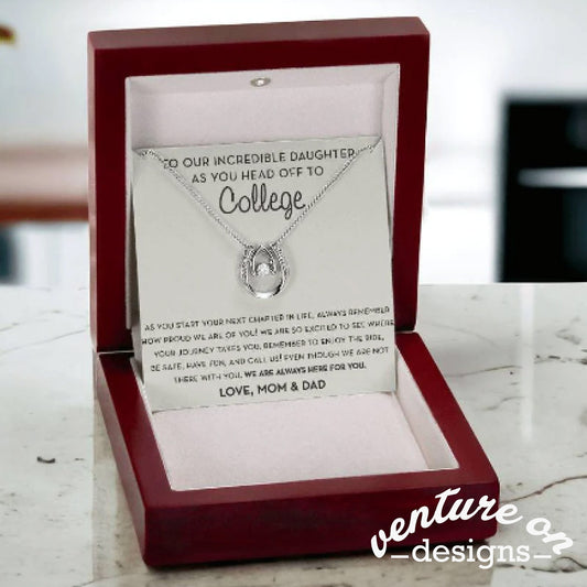 Gift for Daughter Going to College, Gift from Mom and Dad, Going Away to College Gift