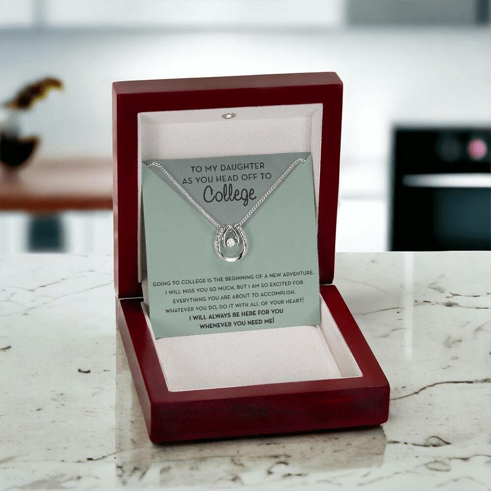 Gift for Daughter Going to College, Going Away to College Jewelry