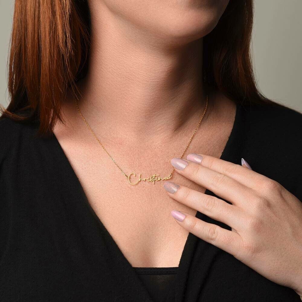 Goddaughter Necklace, Goddaughter Birthday Gift, Custom Name Necklace, Happy Birthday Goddaughter, Gift from Godparents, Goddaughter Jewelry