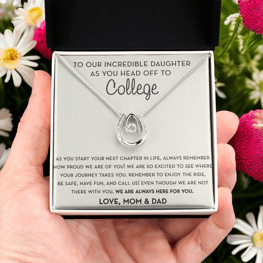 Gift for Daughter Going to College, Gift from Mom and Dad, Going Away to College Gift