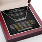 To Granddaughter from Grandma Custom Name Necklace, Always Remember