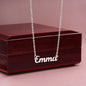 To Granddaughter from Grandma Custom Name Necklace, Always Remember