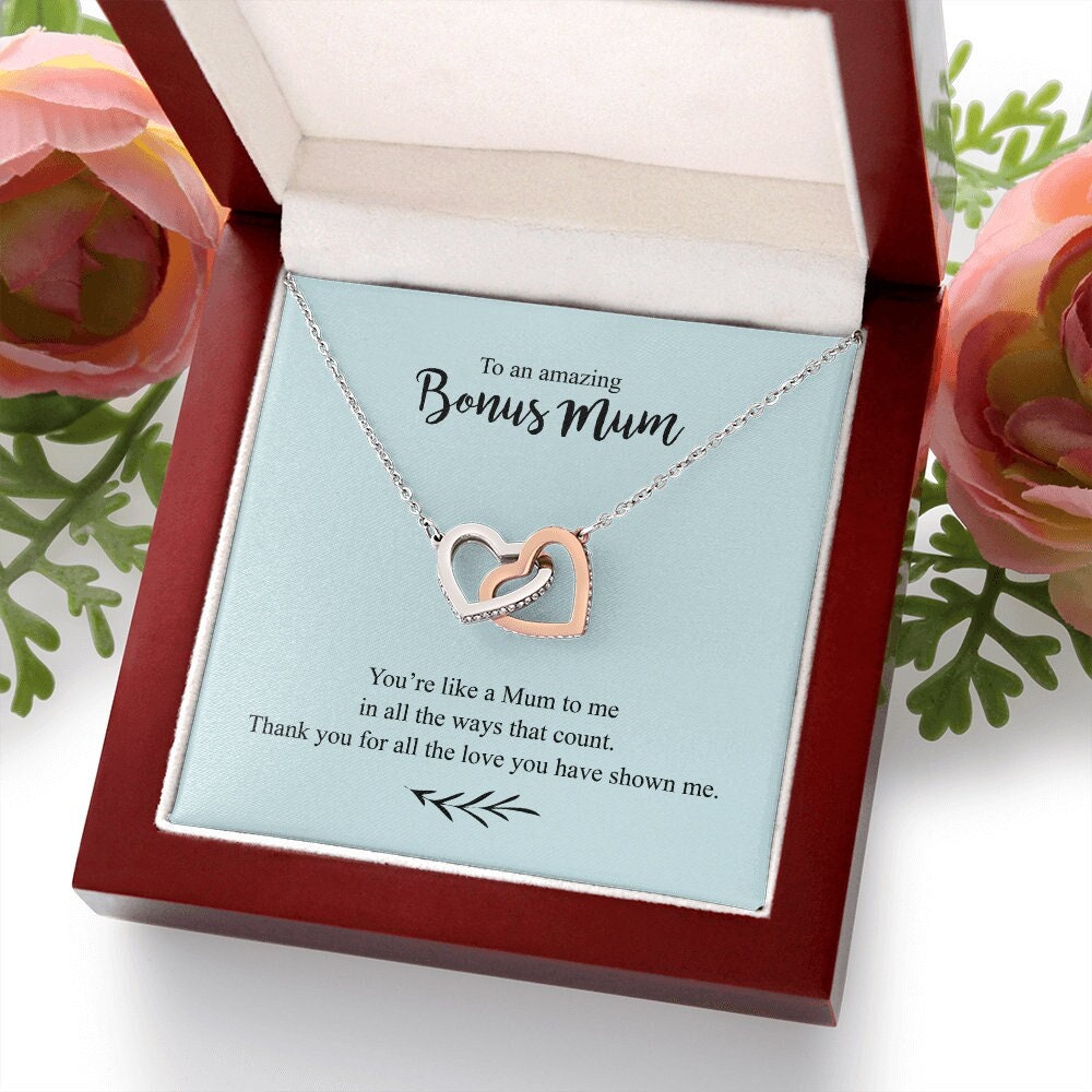 Bonus Mum Necklace Gift, Stepmum Jewelry