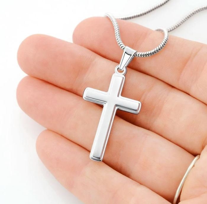 Son Confirmation Gift from Parents, Cross for Son Confirmation