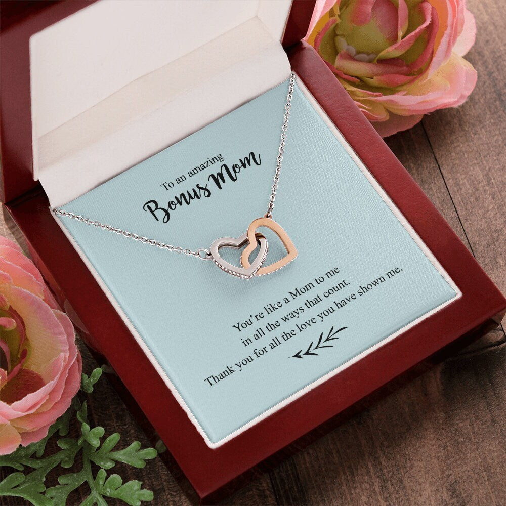 Bonus Mom Necklace Gift, Stepmom Jewelry