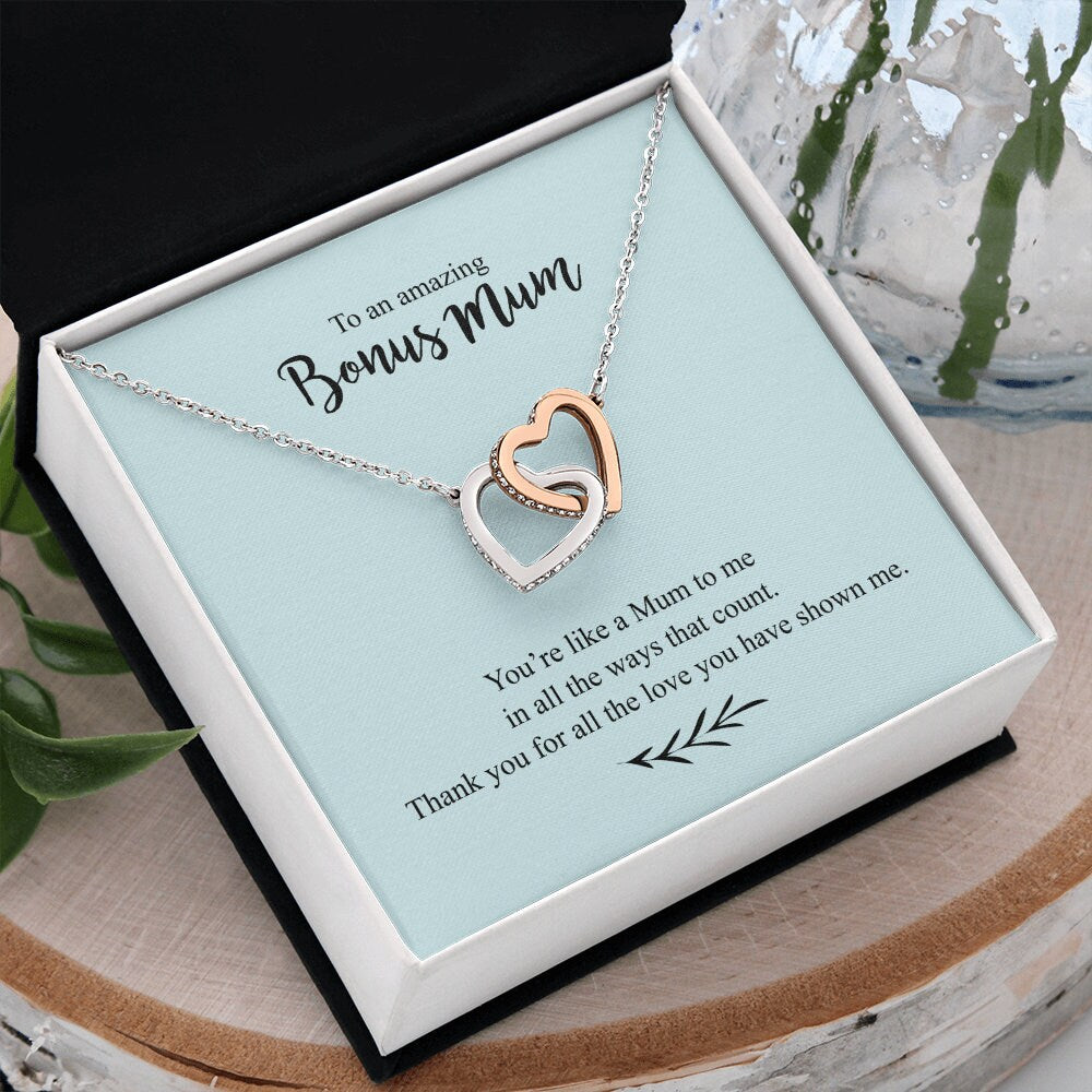 Bonus Mum Necklace Gift, Stepmum Jewelry