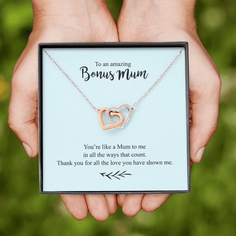 Bonus Mum Necklace Gift, Stepmum Jewelry