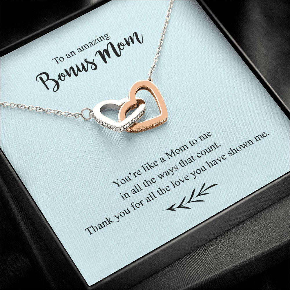 Bonus Mom Necklace Gift, Stepmom Jewelry