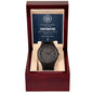 Confirmation Wooden Watch, May Your Faith Always Guide You