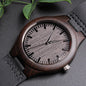Confirmation Wooden Watch for Boy, Confirmation Gift