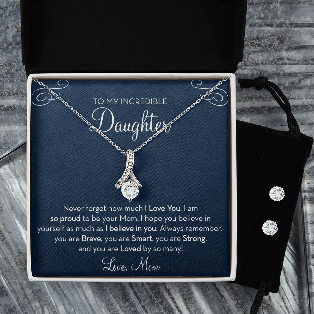 Daughter Gift Set from Mom, I Believe In You