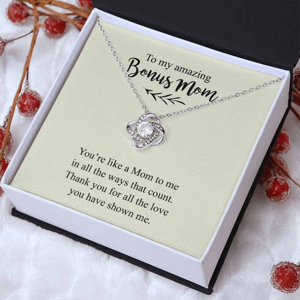 Bonus Mom Gift, Stepmom Jewelry, Gift for Bonus Mom