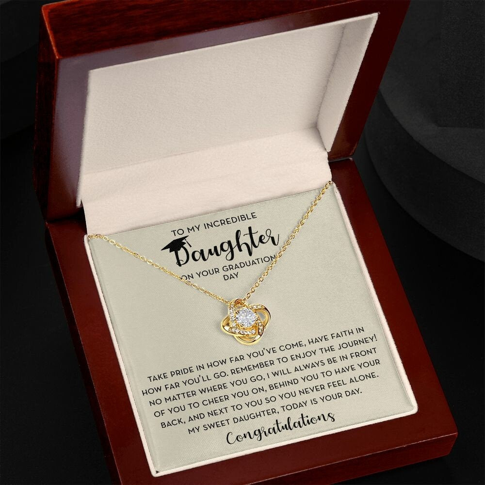 Daughter Graduation Gift, Graduation Jewelry for Daughter from Parent