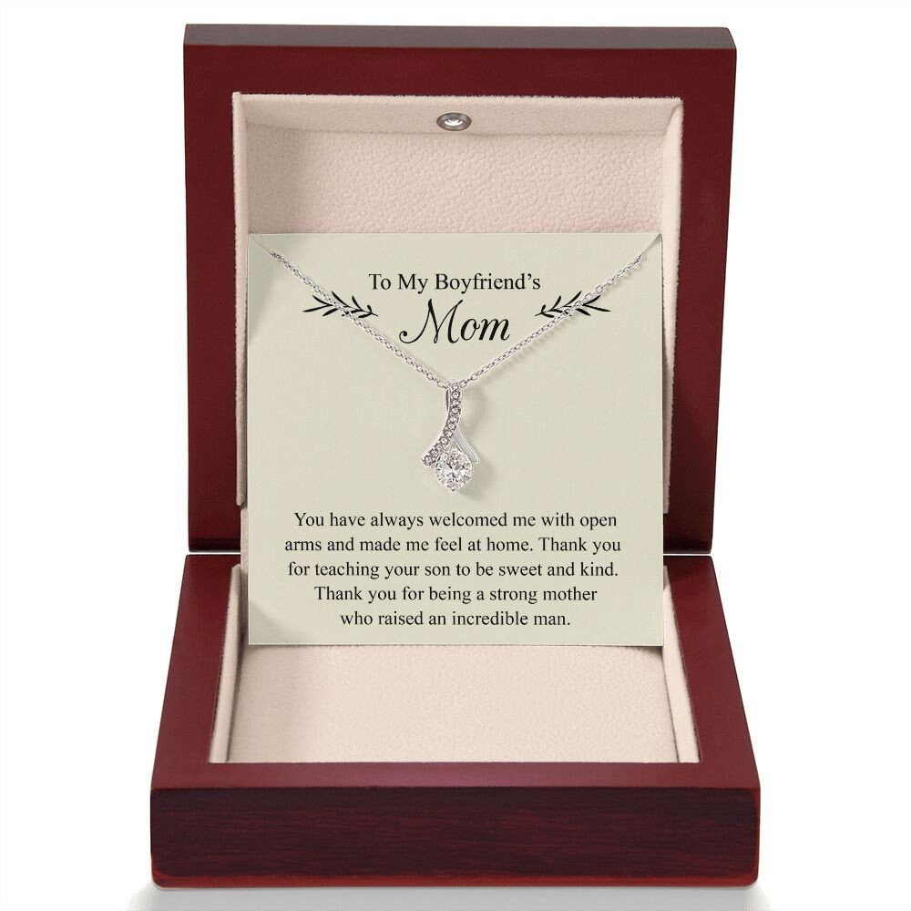 Gift for Boyfriend's Mom, Boyfriend's Mom Necklace, Future MIL Gift