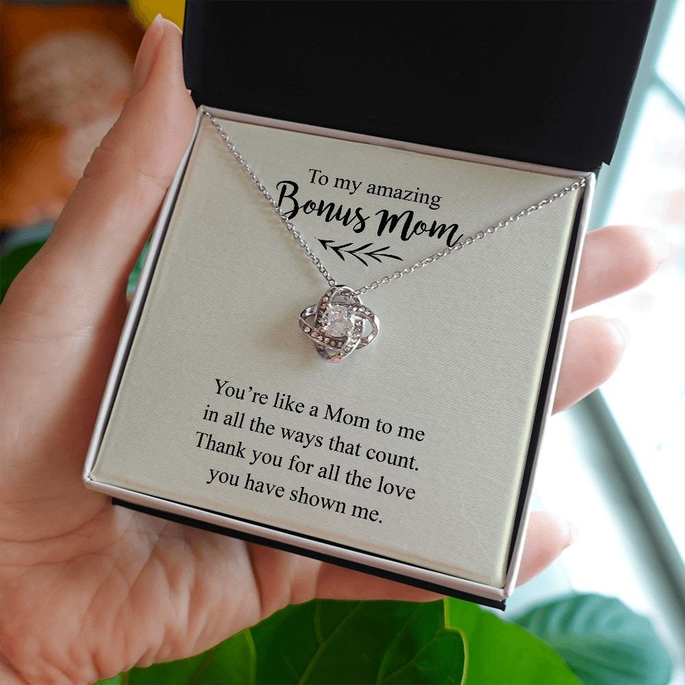 Bonus Mom Gift, Stepmom Jewelry, Gift for Bonus Mom