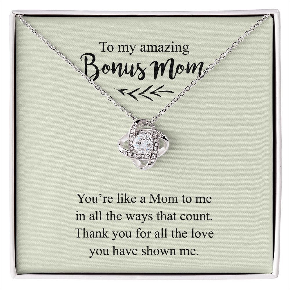 Bonus Mom Gift, Stepmom Jewelry, Gift for Bonus Mom