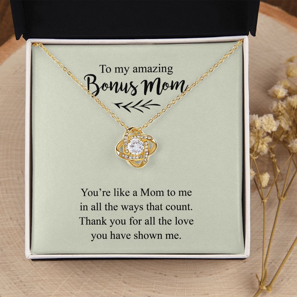 Bonus Mom Gift, Stepmom Jewelry, Gift for Bonus Mom
