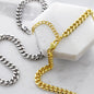 To My Man Chain Link Necklace, Romantic Gift for Him