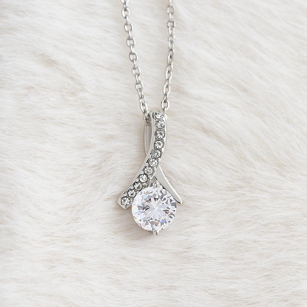 Granddaughter Wedding Gift from Grandma, Bride Granddaughter Necklace