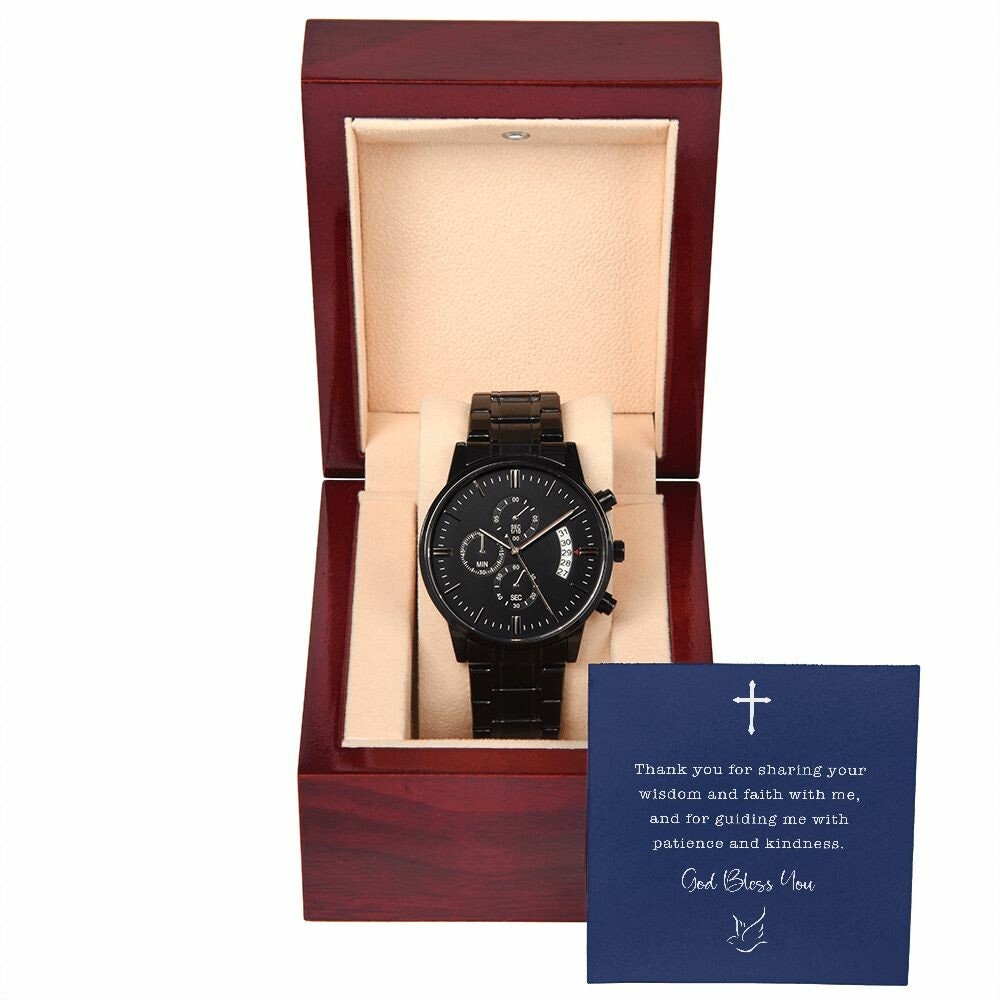 Confirmation Sponsor Gift, Confirmation Sponsor Appreciation Watch
