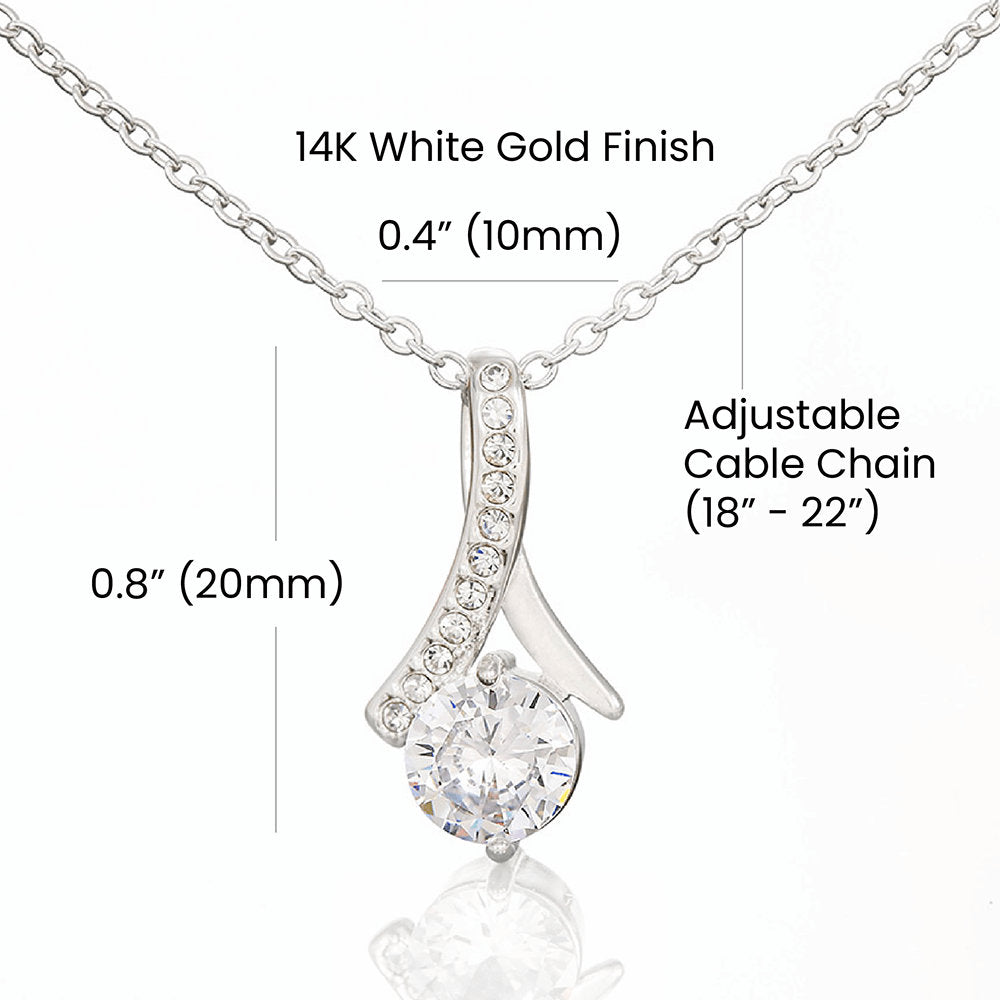 Granddaughter Wedding Gift from Grandma, Bride Granddaughter Necklace