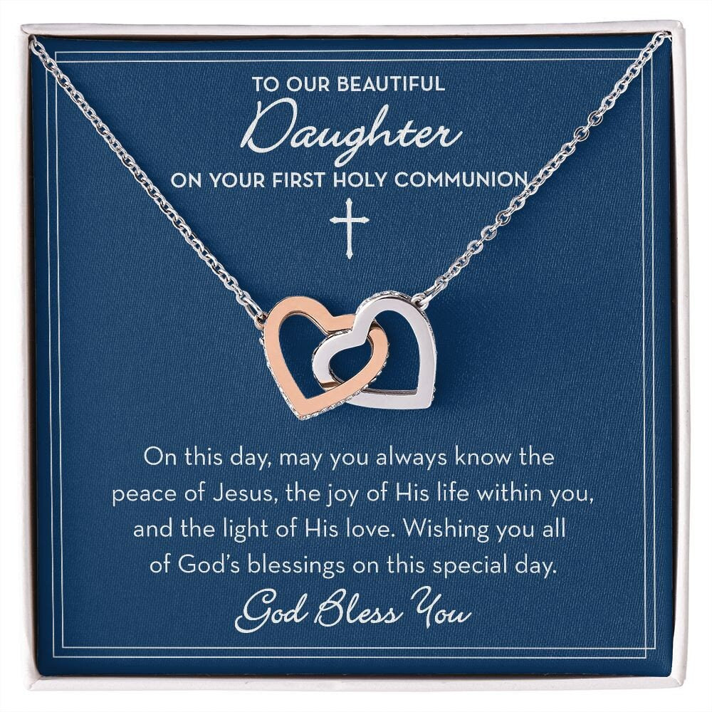 Daughter Gift for First Holy Communion, Daughter First Communion Gift