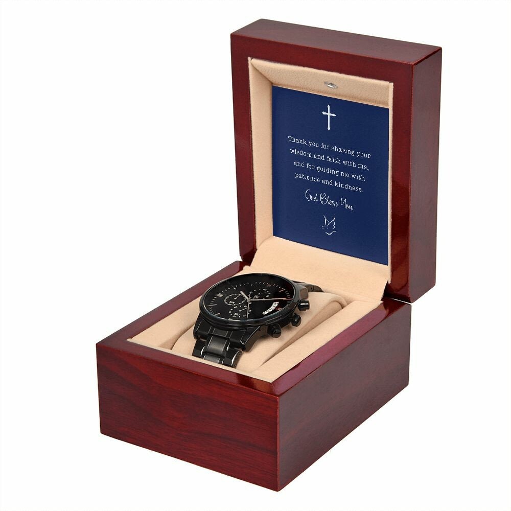 Confirmation Sponsor Gift, Confirmation Sponsor Appreciation Watch