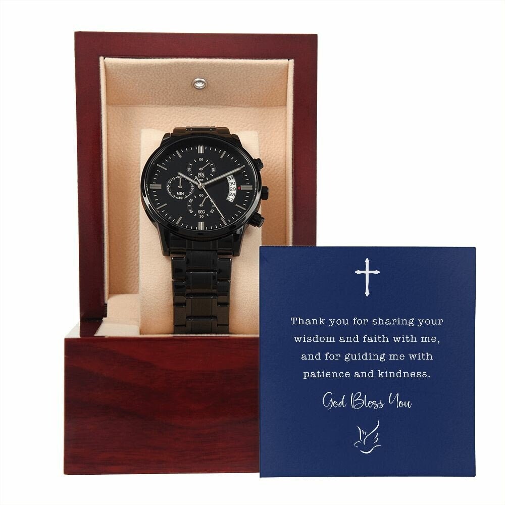 Confirmation Sponsor Gift, Confirmation Sponsor Appreciation Watch
