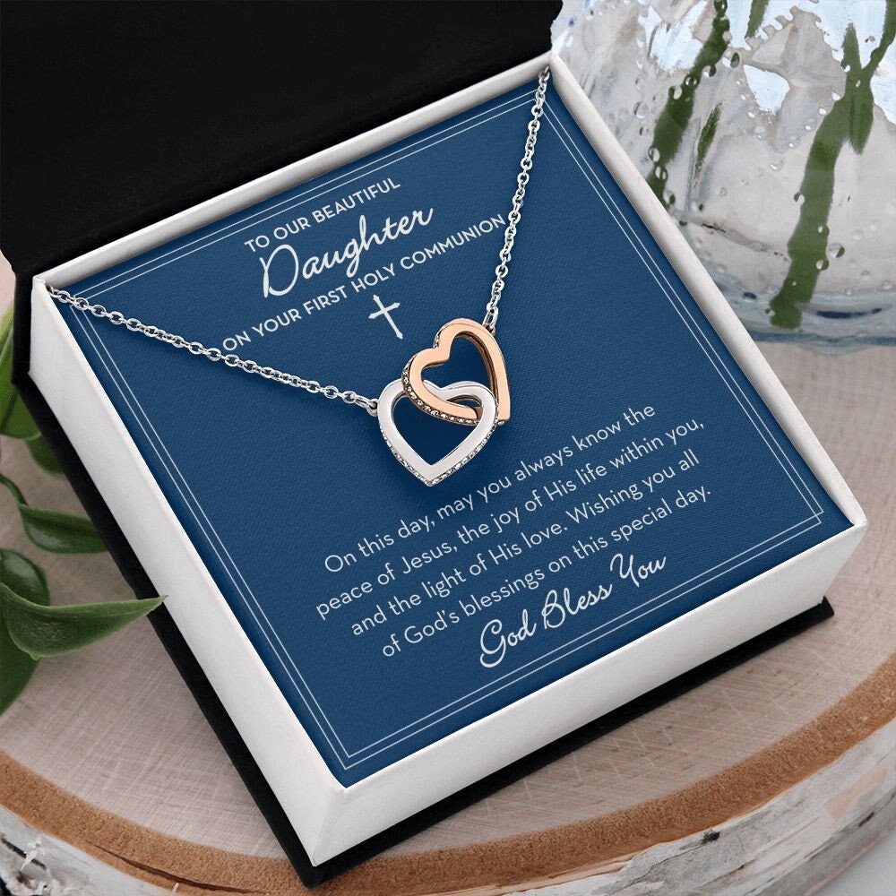 Daughter Gift for First Holy Communion, Daughter First Communion Gift