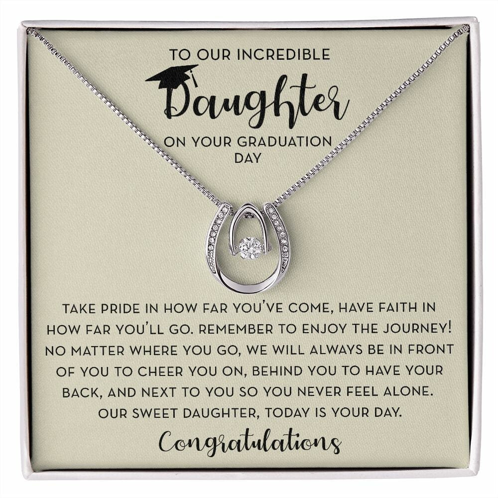To Our Daughter Graduation Gift, Graduation Gift for Daughter from Parents