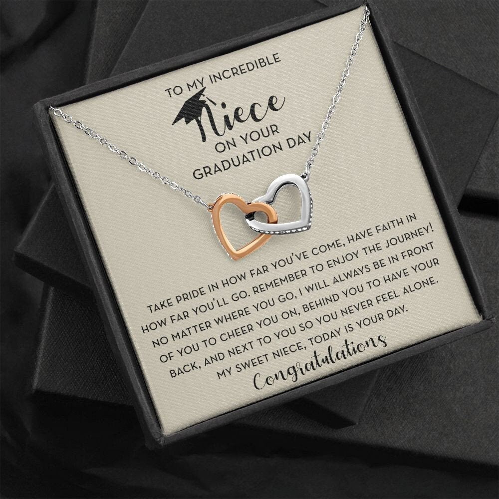 To My Niece Graduation Gift, Graduation Gift for Niece from Aunt / Uncle