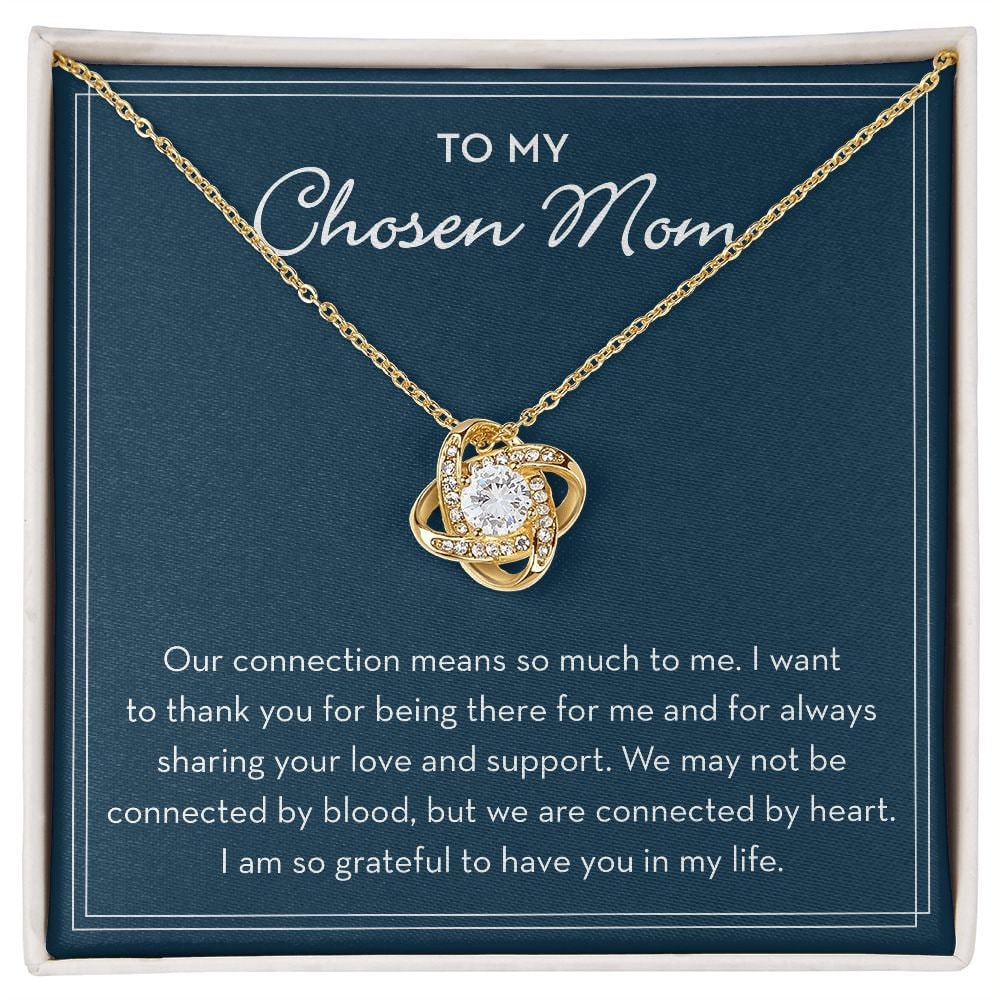 Chosen Mom Gift, Bonus Mom Necklace, Chosen Mom Mothers Day Necklace