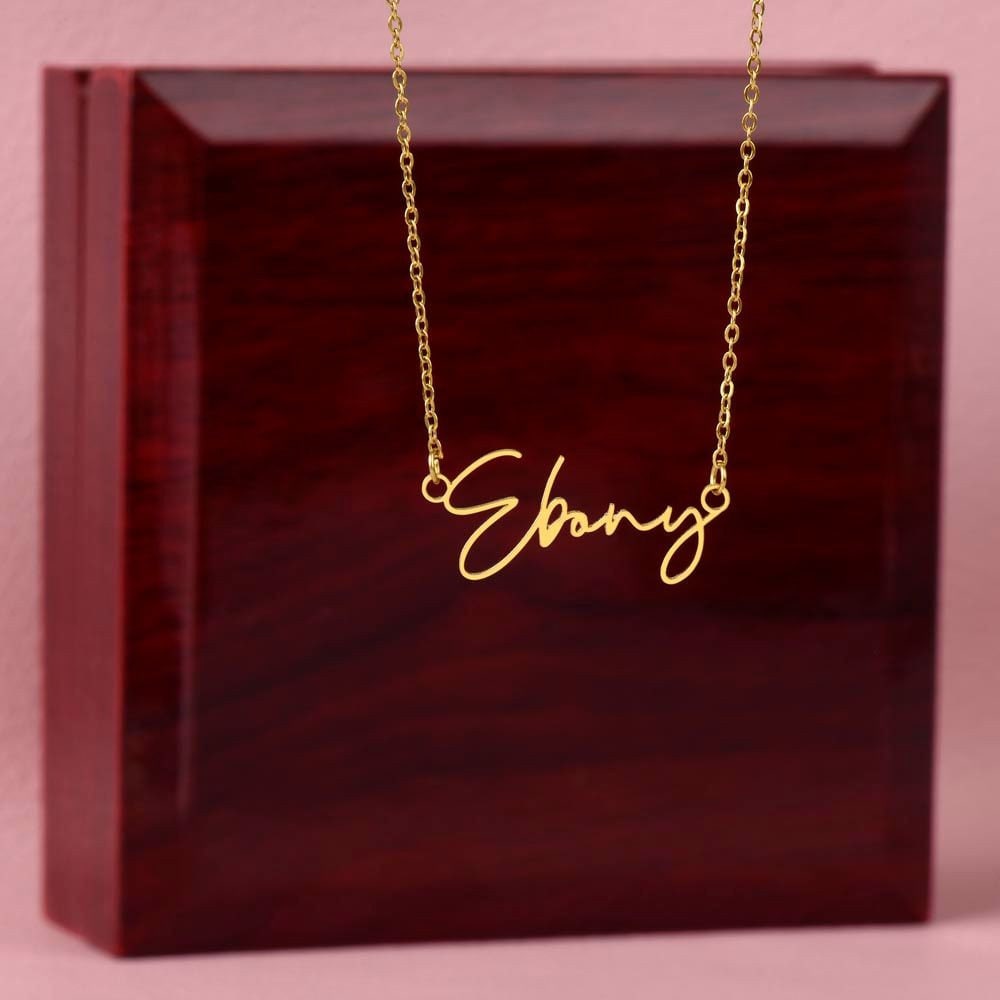 Chosen Mom Personalized Gift, Custom Name Necklace for Chosen Mom