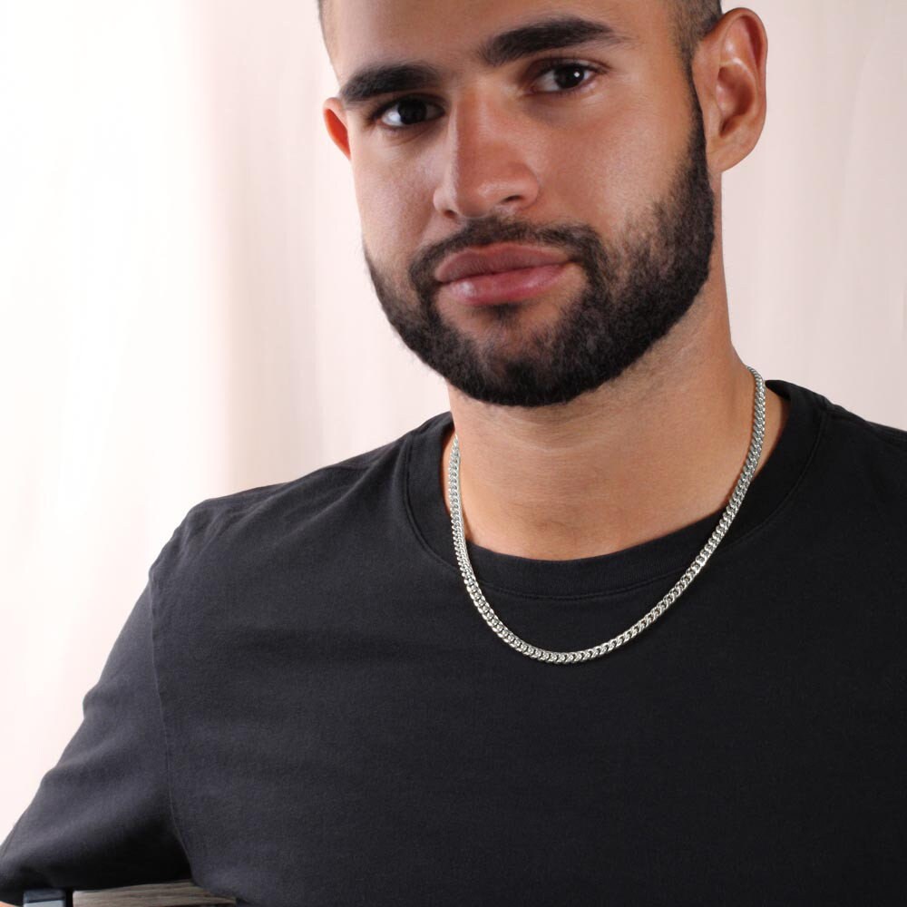21st Birthday Gift for Son, Chain Necklace from Parents