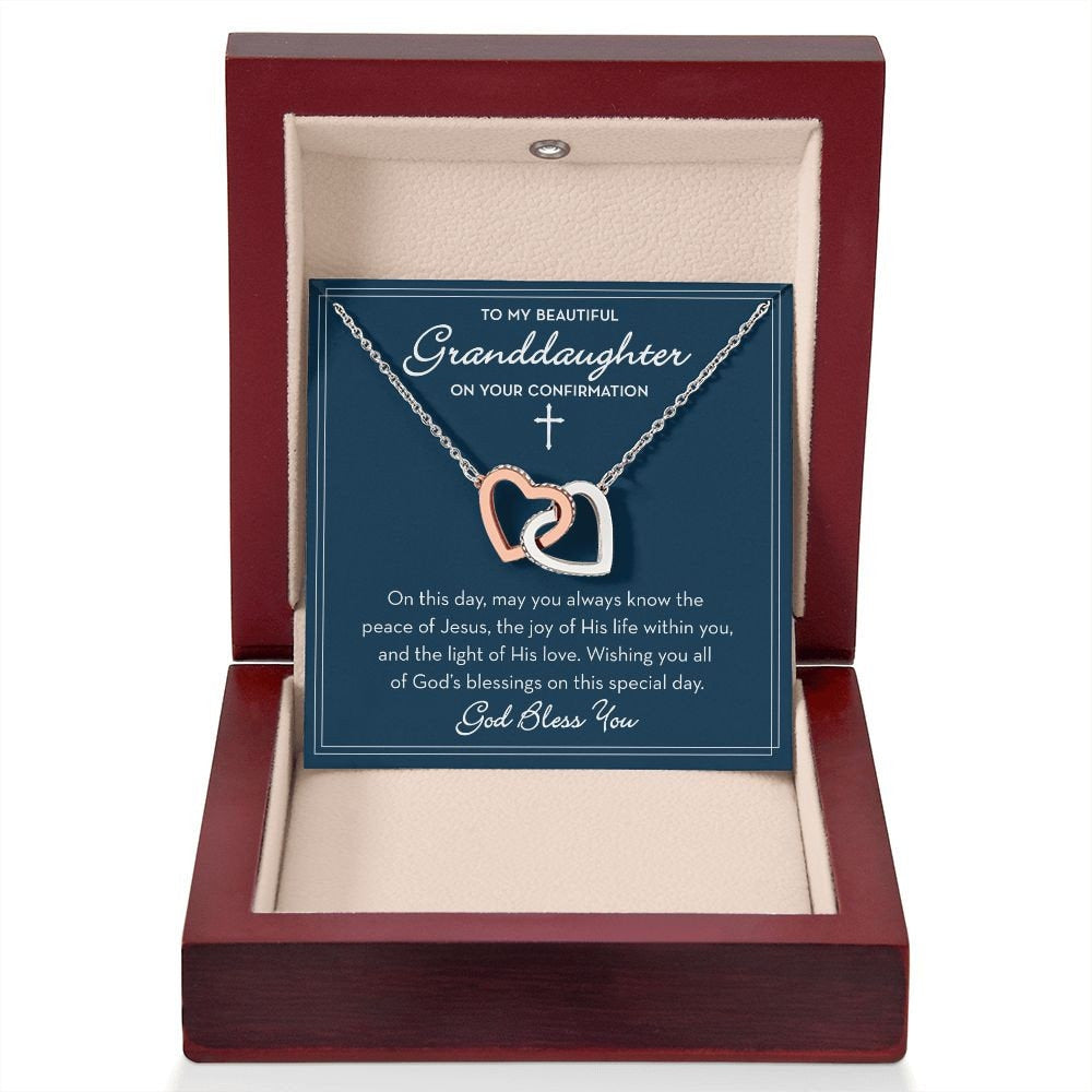 Granddaughter Confirmation Gift, Religious Gift for Confirmation Girl, To My Granddaughter for Confirmation