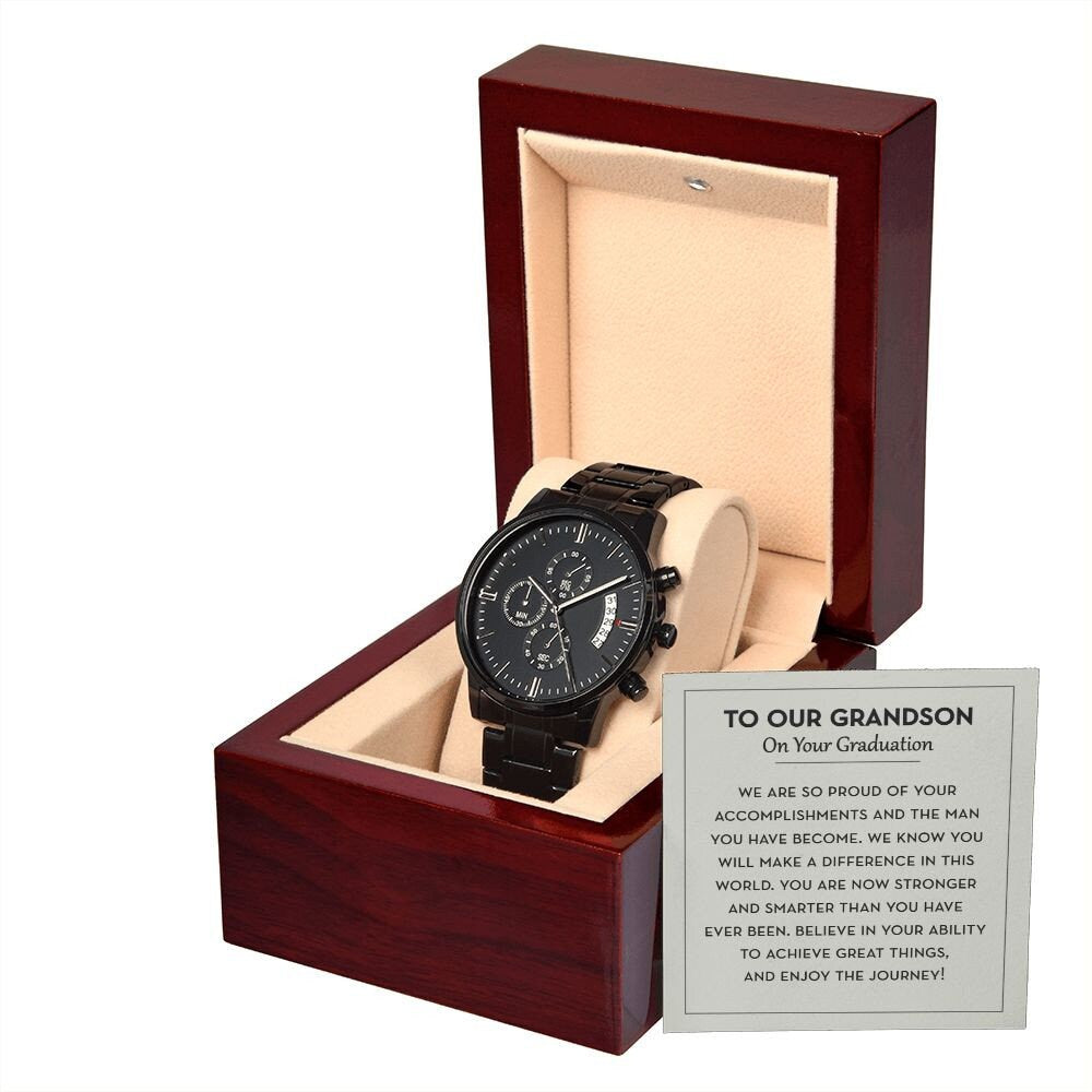 Graduation Watch for Grandson, Gift from Grandparents