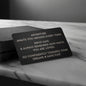 Gift for Grandson, Engraved Wallet Card, Gift for New Driver