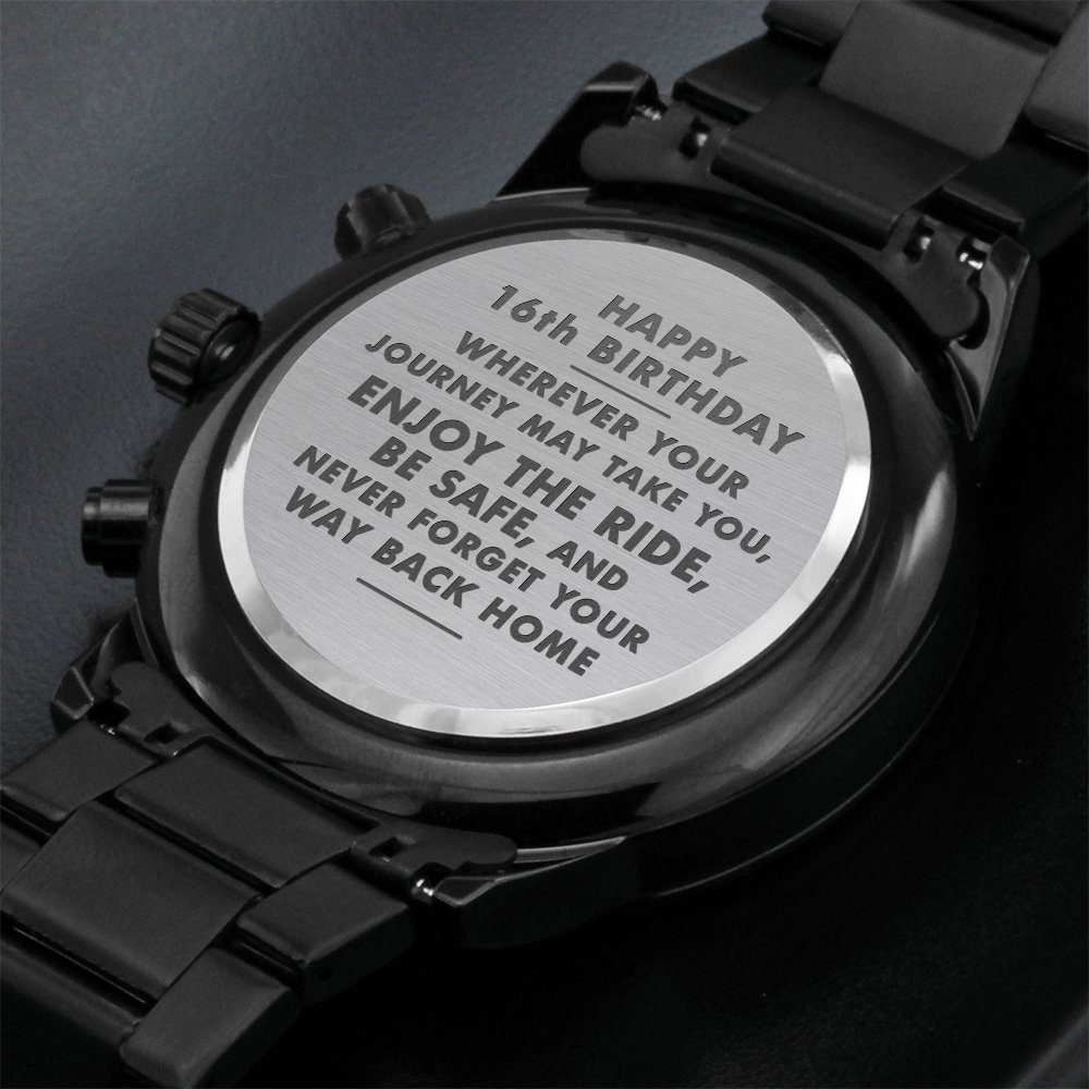 16th Birthday Gift, Watch for 16th Birthday, Gift for Son / Grandson 16th Birthday