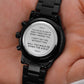 Walk Me Down the Aisle Proposal Gift, Engraved Watch, Give Me Away Proposal