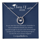 Class of 2026 Graduation Gift for Her, Lucky Horseshoe Necklace, 2026 Graduate Gift