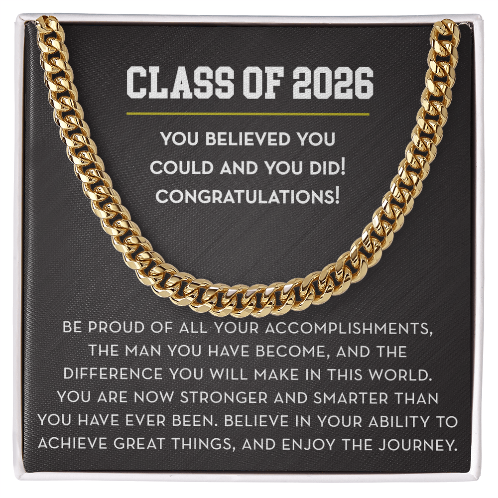 Class of 2026 Graduation Gift for Him, Gift for Graduate