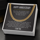 Happy Anniversary to my Husband, Anniversary Gift for Him