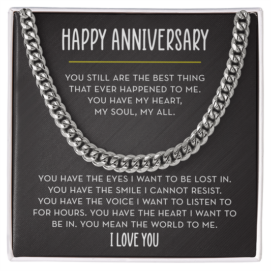 Happy Anniversary to my Husband, Anniversary Gift for Him
